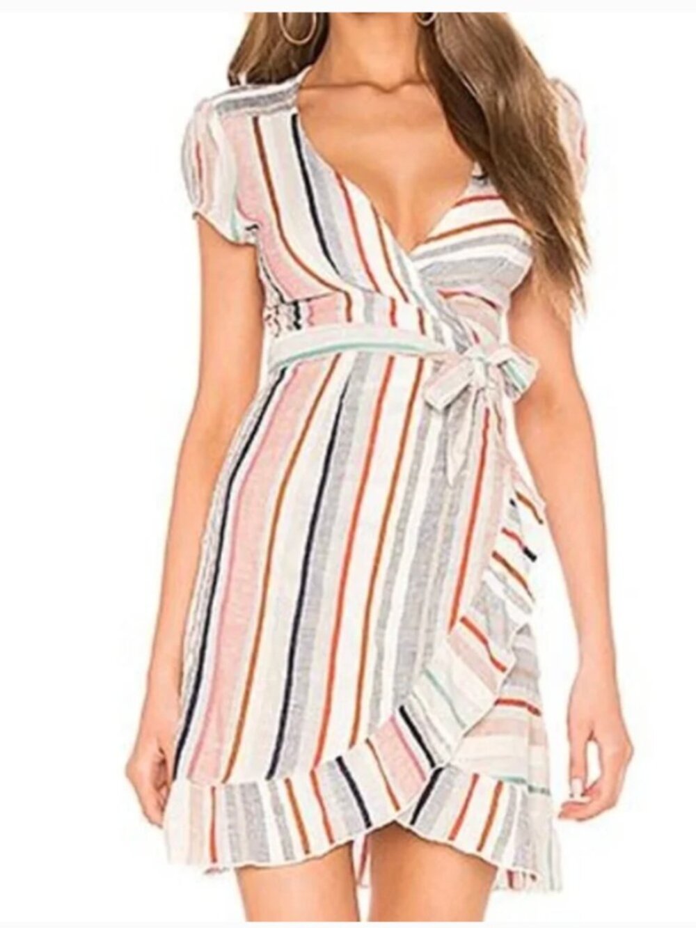 Free People Wrap It Up Mini Dress